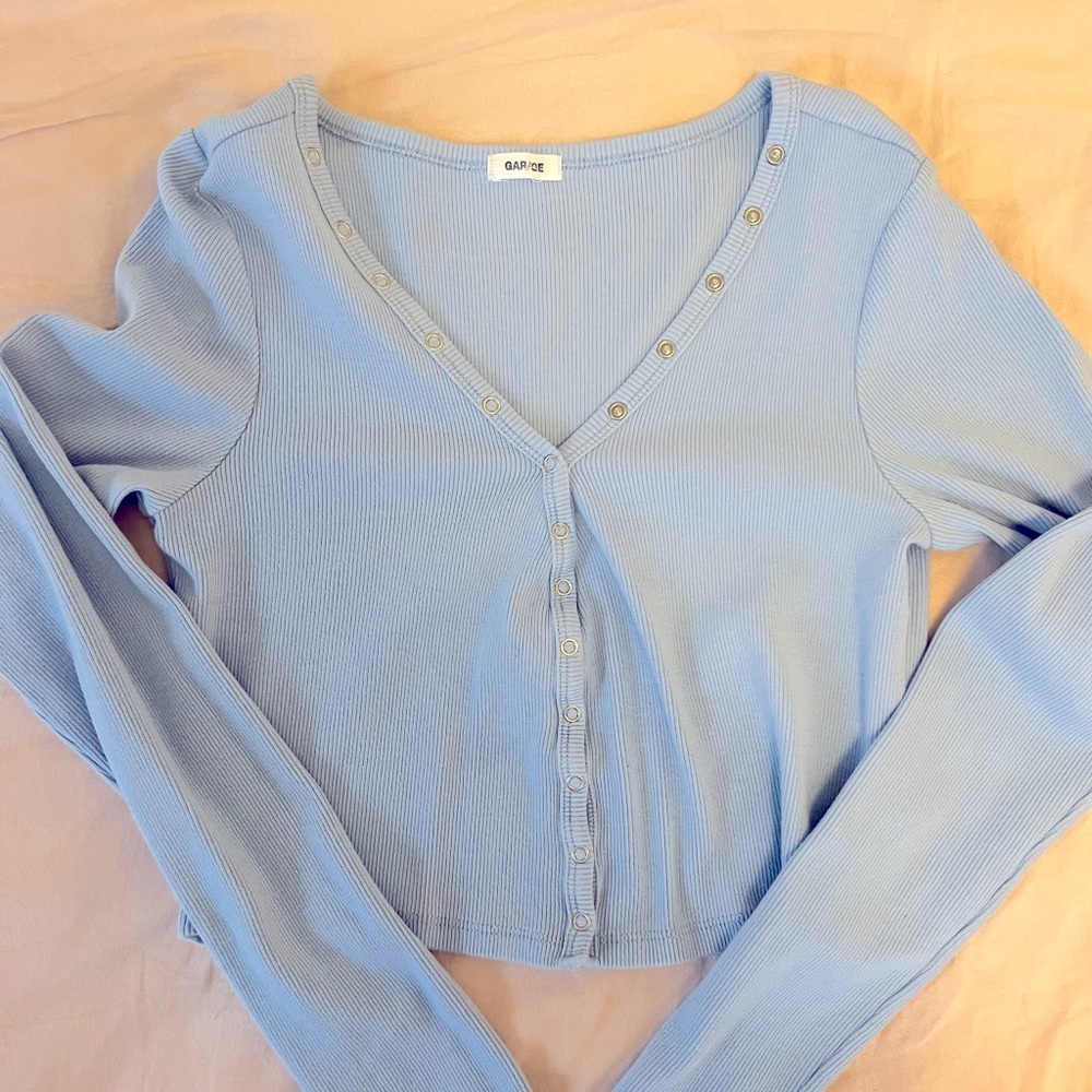 blue garage top!